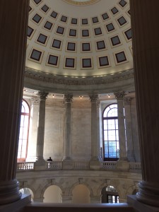 Students got to tour the stunning U.S. Senate building.